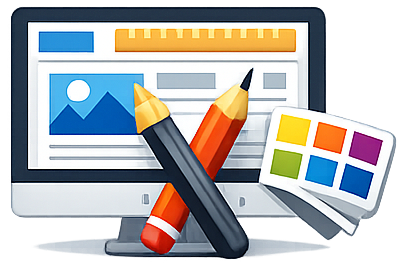 A graphic for web design